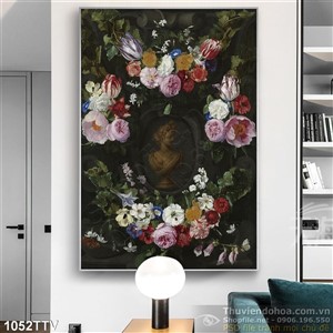 Tranh tĩnh vật hoa quả sơn dầu độc đáo