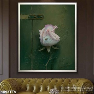 Tranh tĩnh vật hoa quả sơn dầu treo tường độc đáo