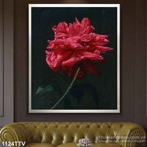 Tranh tĩnh vật hoa quả sơn dầu trang trí đẹp