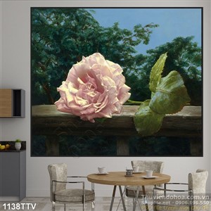 Tranh tĩnh vật hoa quả sơn dầu nghệ thuật