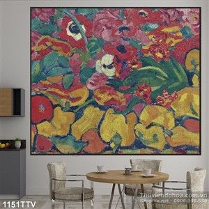 Tranh tĩnh vật hoa quả sơn dầu nghệ thuật