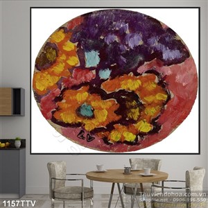 Tranh tĩnh vật hoa quả sơn dầu nghệ thuật