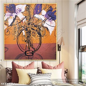 Tranh tĩnh vật hoa quả sơn dầu nghệ thuật