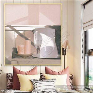 Tranh tĩnh vật hoa quả sơn dầu hiện đại