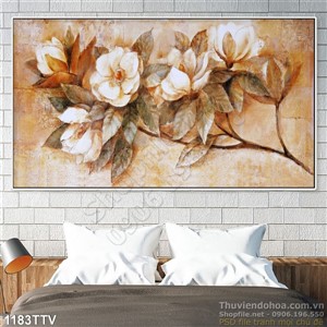 Tranh tĩnh vật hoa quả sơn dầu nghệ thuật