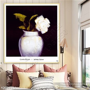 Tranh tĩnh vật hoa quả sơn dầu