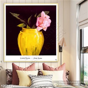 Tranh tĩnh vật hoa quả sơn dầu độc đáo