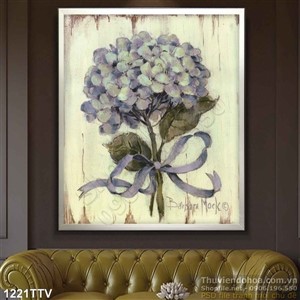 Tranh tĩnh vật hoa quả sơn dầu trang trí