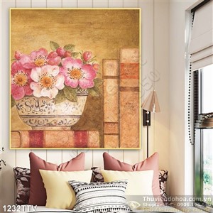 Tranh tĩnh vật hoa quả sơn dầu độc đáo