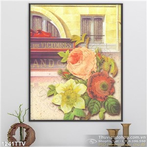 Tranh tĩnh vật hoa quả sơn dầu nghệ thuật