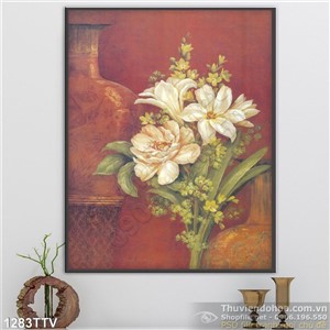 Tranh tĩnh vật hoa quả sơn dầu nghệ thuật
