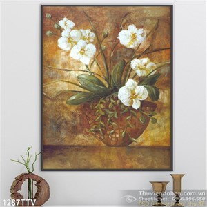 Tranh tĩnh vật hoa quả sơn dầu nghệ thuật