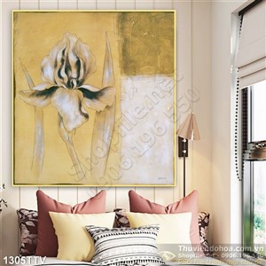 Tranh tĩnh vật hoa quả sơn dầu trang trí tường