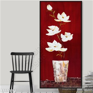 Tranh tĩnh vật hoa quả sơn dầu trang trí tường