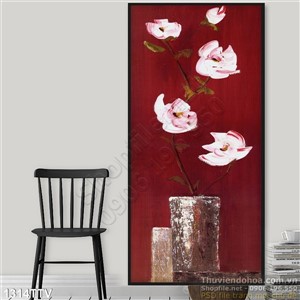 Tranh tĩnh vật hoa quả sơn dầu trang trí