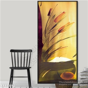 Tranh tĩnh vật hoa quả sơn dầu trang trí