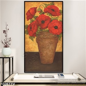 Tranh tĩnh vật hoa quả sơn dầu nghệ thuật