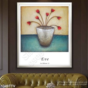 Tranh tĩnh vật hoa quả sơn dầu trang trí tường đẹp