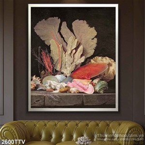 Tranh tĩnh vật hoa quả sơn dầu trang trí đẹp