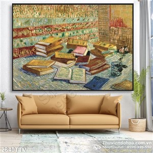 Tranh tĩnh vật hoa quả sơn dầu độc đáo