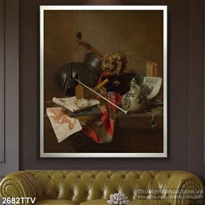 Tranh tĩnh vật hoa quả sơn dầu trang trí đẹp