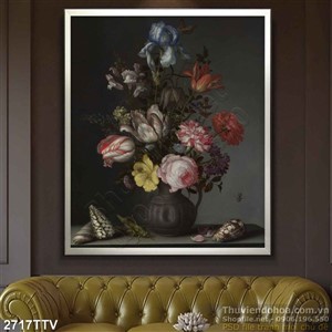 Tranh tĩnh vật hoa quả sơn dầu đặc sắc