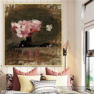 Tranh tĩnh vật hoa quả sơn dầu đẹp