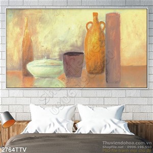 Tranh tĩnh vật hoa quả sơn dầu nghệ thuật đẹp