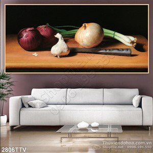 Tranh tĩnh vật hoa quả sơn dầu nghệ thuật