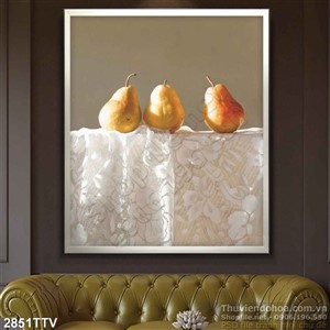 Tranh tĩnh vật hoa quả sơn dầu nghệ thuật đẹp
