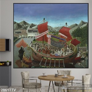 Tranh tĩnh vật hoa quả sơn dầu độc đáo