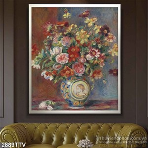 Tranh tĩnh vật hoa quả sơn dầu trang trí đẹp