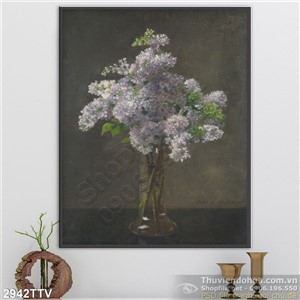 Tranh tĩnh vật hoa quả sơn dầu trang trí