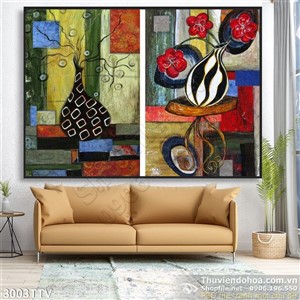 Tranh tĩnh vật hoa quả sơn dầu độc đáo