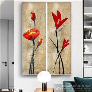 Tranh tĩnh vật hoa quả sơn dầu trang trí đẹp