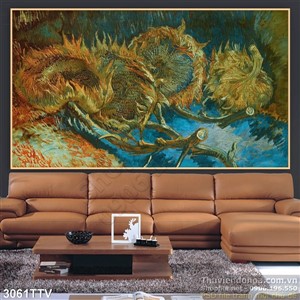 Tranh tĩnh vật hoa quả sơn dầu nghệ thuật đẹp