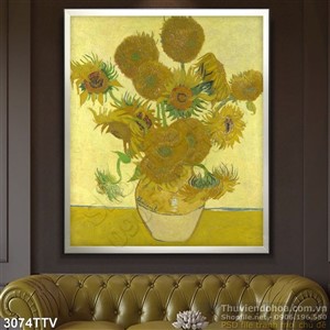 Tranh tĩnh vật hoa quả sơn dầu đẹp