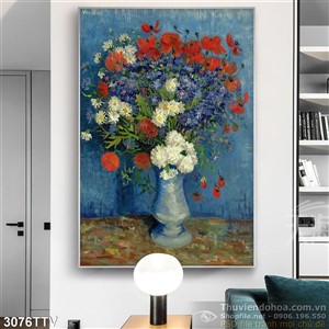 Tranh tĩnh vật hoa quả sơn dầu độc đáo