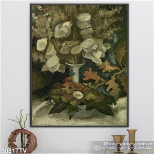 Tranh tĩnh vật hoa quả sơn dầu độc đáo