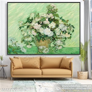 Tranh tĩnh vật hoa quả sơn dầu độc đáo