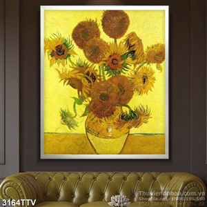 Tranh tĩnh vật hoa quả sơn dầu đẹp