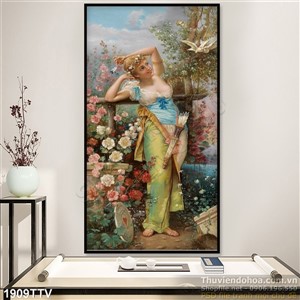 Tranh tĩnh vật hoa quả sơn dầu trang trí