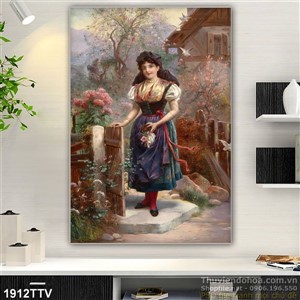 Tranh tĩnh vật hoa quả sơn dầu nghệ thuật