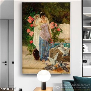 Tranh tĩnh vật hoa quả sơn dầu nghệ thuật