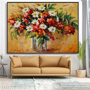 Tranh tĩnh vật hoa quả sơn dầu độc đáo