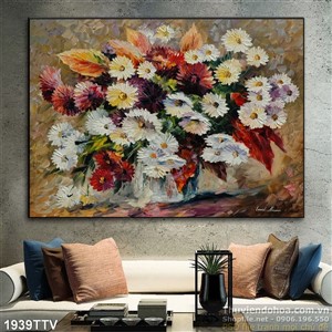 Tranh tĩnh vật hoa quả sơn dầu nghệ thuật