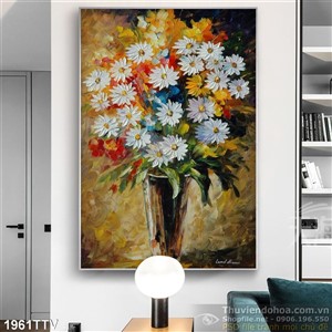 Tranh tĩnh vật hoa quả sơn dầu nghệ thuật