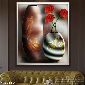 Tranh tĩnh vật hoa quả sơn dầu nghệ thuật đặc sắc