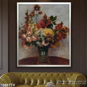 Tranh tĩnh vật hoa quả sơn dầu nghệ thuật