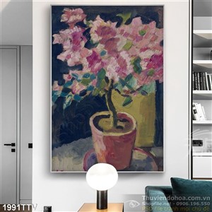 Tranh tĩnh vật hoa quả sơn dầu độc đáo